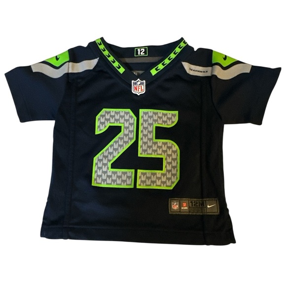 Nike NFL Kids Seatlle Seahawks Sherman #25 Sports Jersey - Picture 3 of 6